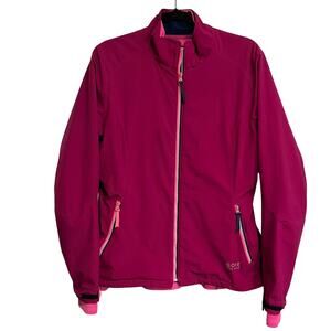 Gore Bike Wear Cycling Jacket Windstopper 3 in 1 Pink Womens XXL 44